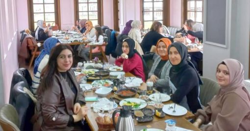  Osmancık'ta Türk Eğitim Sen Kadınlar Günü kahvaltısı 2