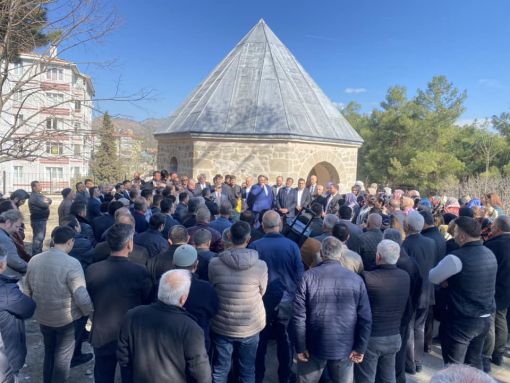  AK Parti Osmancık'ta Seçim Startını, Koyunbaba Türbesinde verdi 4