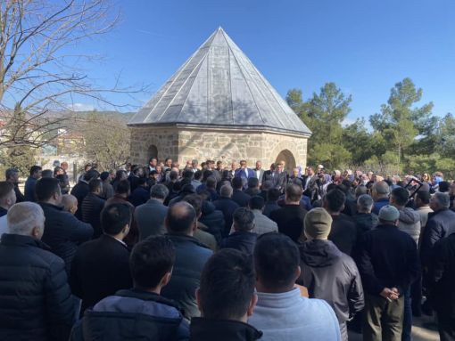  AK Parti Osmancık'ta Seçim Startını, Koyunbaba Türbesinde verdi 6