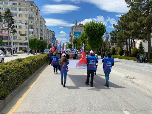  Çorum'da 1 Mayıs coşkuyla kutlandı 14