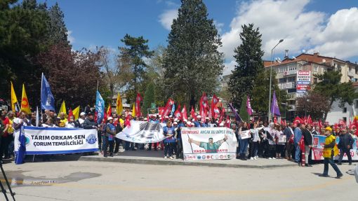  Çorum'da 1 Mayıs coşkuyla kutlandı 17