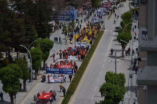  Çorum'da 1 Mayıs coşkuyla kutlandı 18