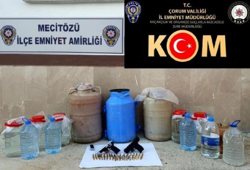  Çorum polisinden kaçakçılara yönelik operasyon 3