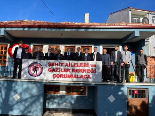  Kayrıcı, Alaca’da Şehit Aileleri ve Gazileri ziyaret etti 4