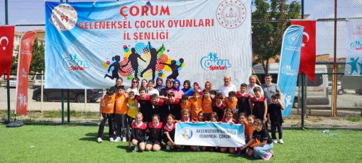  Osmancık Akşemseddin İlkokulu Çocuk oyunları finalinde şampiyon oldu 4