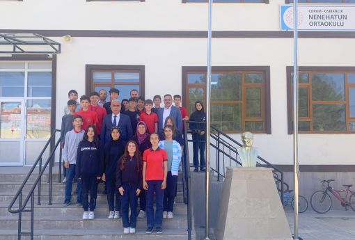  Osmancık İlçe Milli Eğitim Müdürü Makineci'den okul ziyareti 3