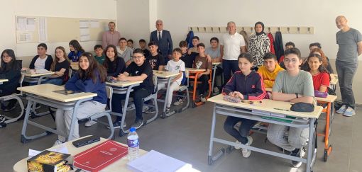  Osmancık İlçe Milli Eğitim Müdürü Makineci okul ziyaretlerini sürdürüyor