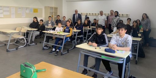  Osmancık İlçe Milli Eğitim Müdürü Makineci okul ziyaretlerini sürdürüyor 1