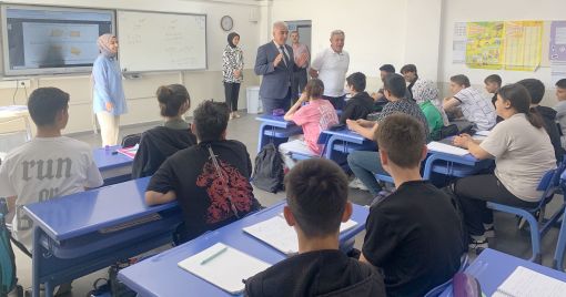 Osmancık İlçe Milli Eğitim Müdürü Makineci okul ziyaretlerini sürdürüyor 2