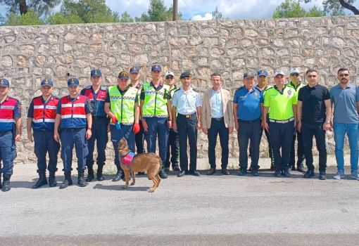  Osmancık Kaymakamı Akpay kontrol noktalarını ziyaret etti