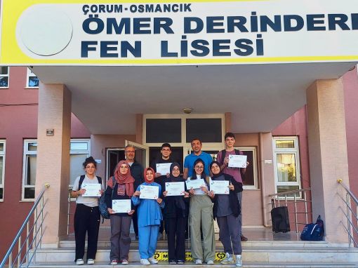  Osmancık Ömer Derindere Fen Lisesi, Ulusal Kalite etiketi aldı 1