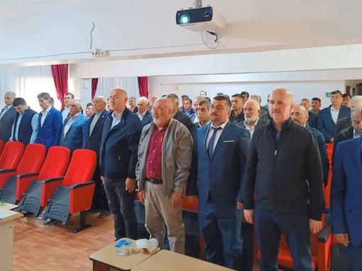  Osmancık'ta  Köylere Hizmet Götürme Birliği encümen üyeleri seçimi 2