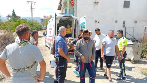  Osmancık'ta elektrikli motosiklet köprü inşaatına düştü 1 yaralı 4