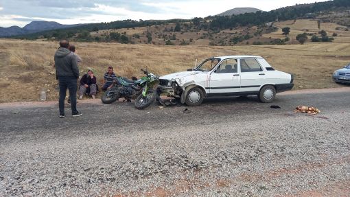  Osmancık'ta feci kaza motosiklet sürücüsü öldü 3