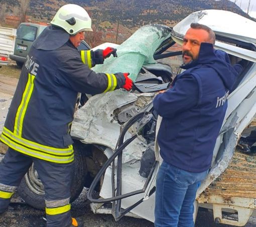  Osmancık'ta feci trafik kazası 2 ölü 5 yaralı 2