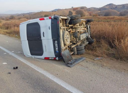  Osmancık’ta trafik kazası faciadan dönüldü 16 yaralı 1