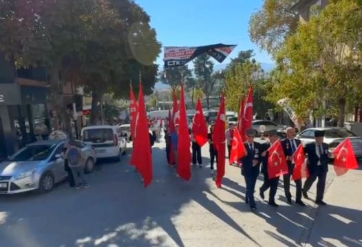 Osmancık'ta Cumhuriyet Bayramı Kutlamaları Kortej yürüyüşü ile başladı